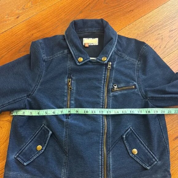 Anthropologie Pilcro Blue Jean Jacket Classic Denim Style - Picture 9 of 10